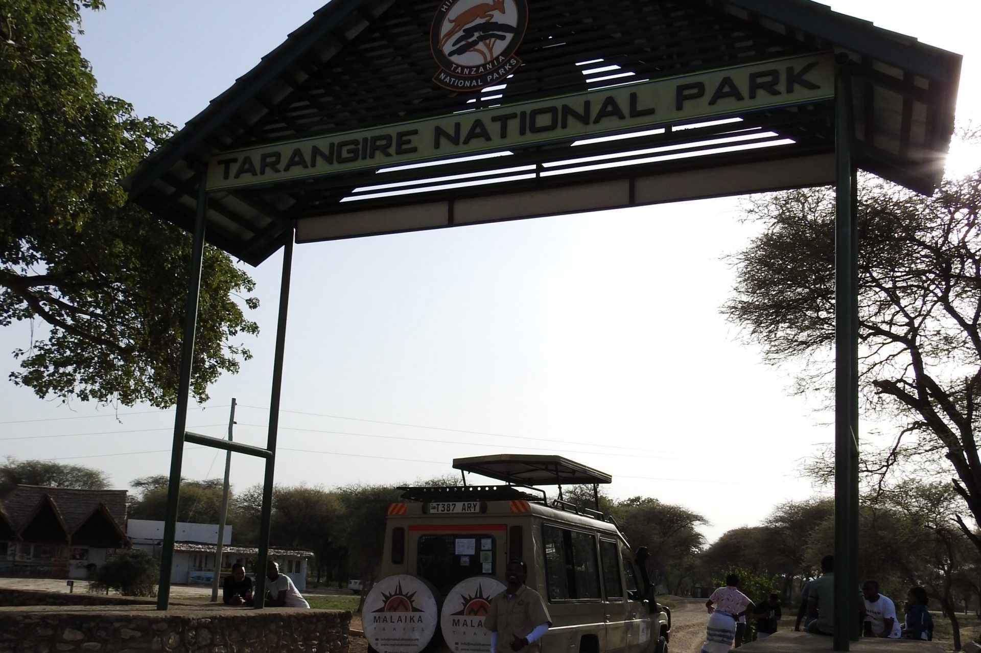 Tarangire entrance
