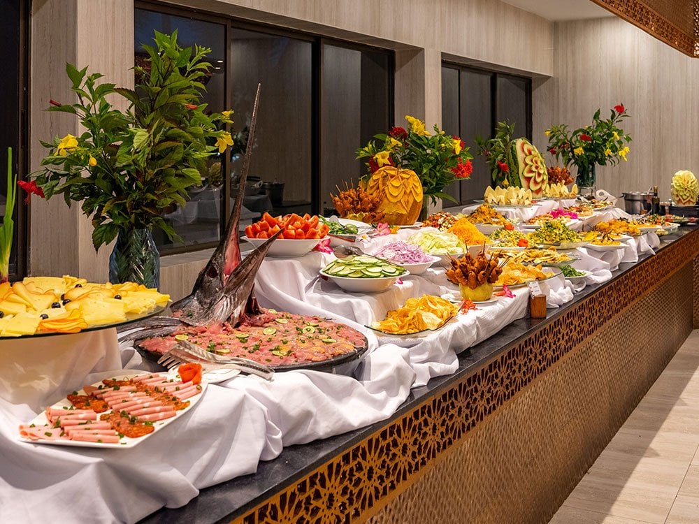 Royal Zanzibar Beach Resort buffet