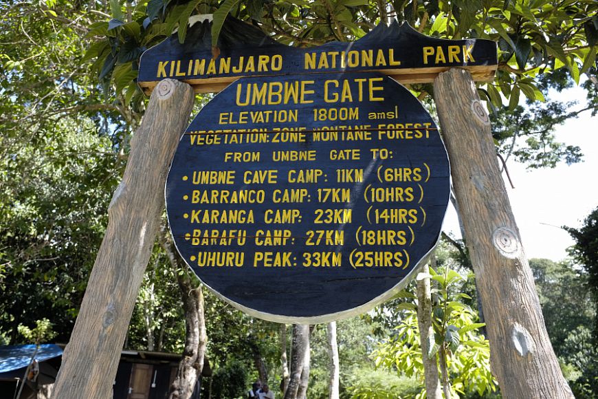 Umbwe Gate