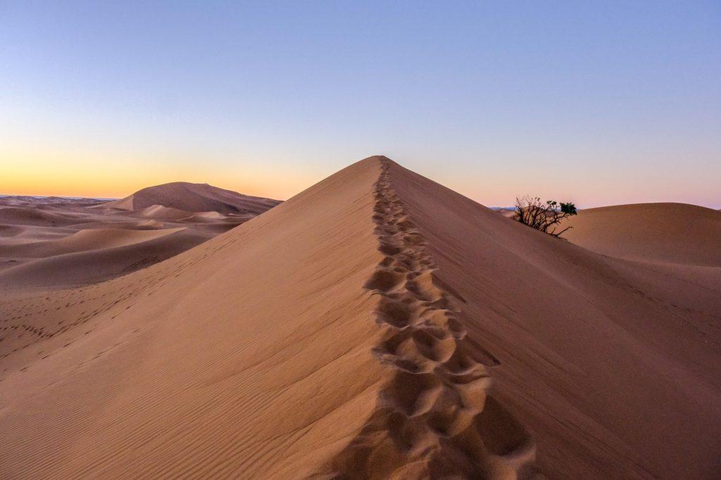 Erg Chigaga sand dunes