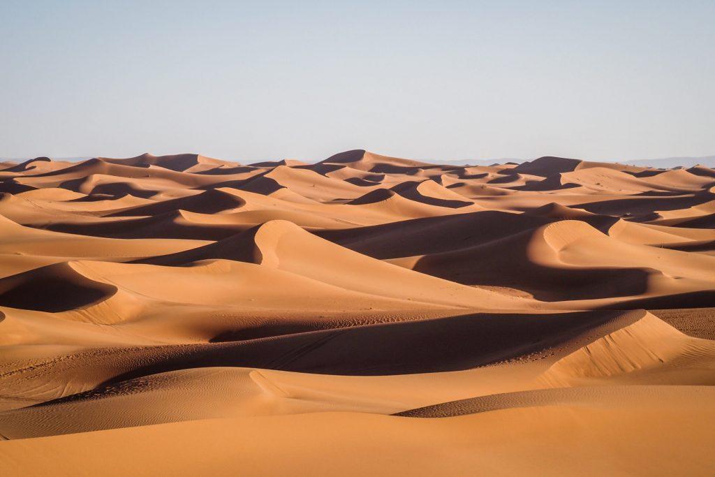 Erg Chigaga sand dunes
