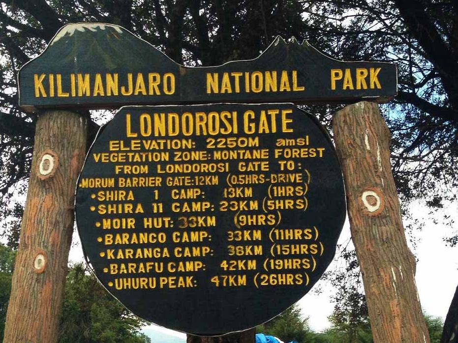 Londorossi Gate Kilimanjaro - Malaika Travel